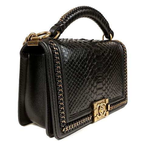 chanel boy python jeweled|chanel belt bag.